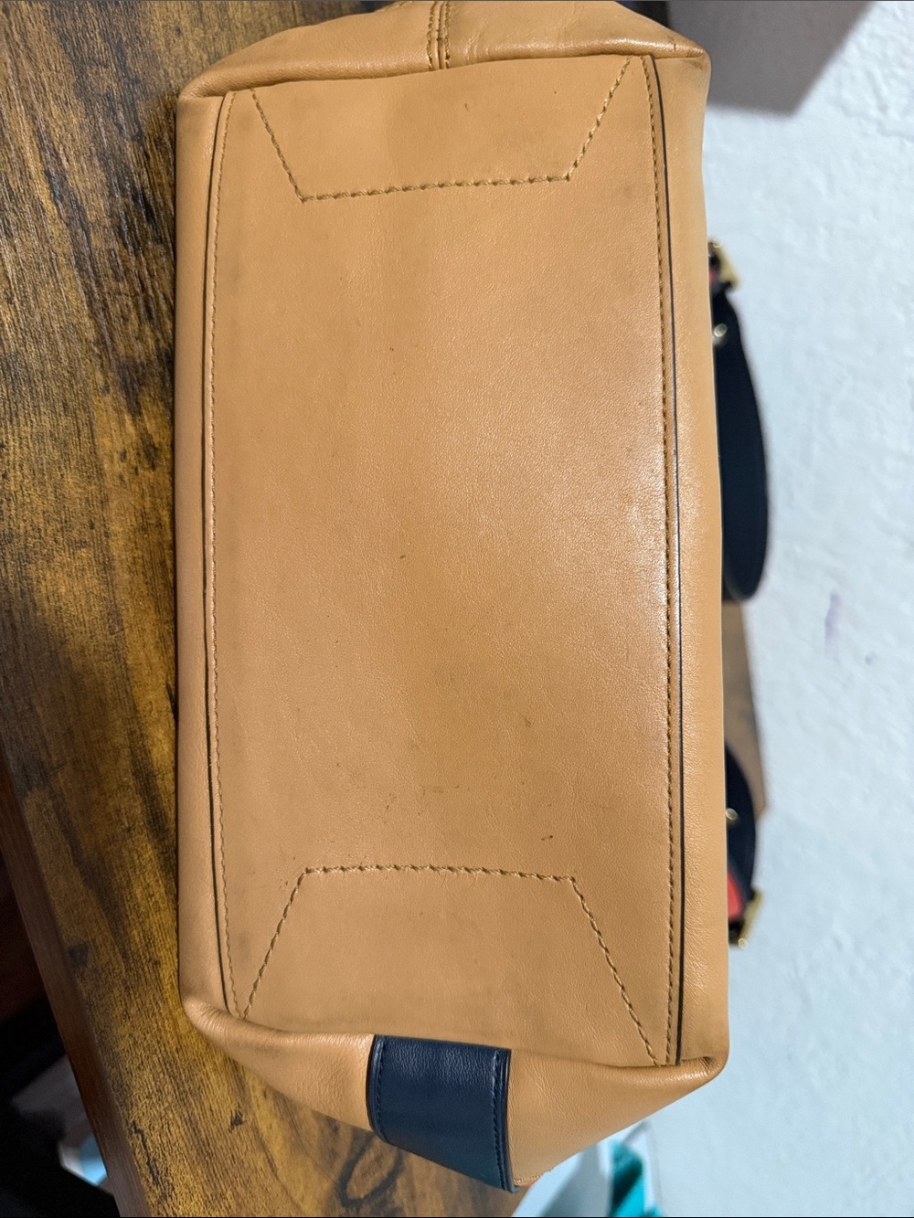 Coach Color Blocked Legacy Duffel - Picture 11 of 16